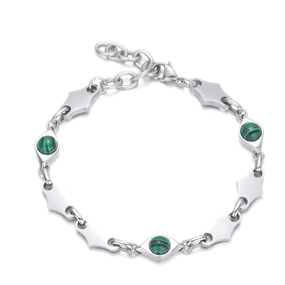 Women's & Men's Diamond Stitching Obsidian Do Not Fade Ornament Bracelets