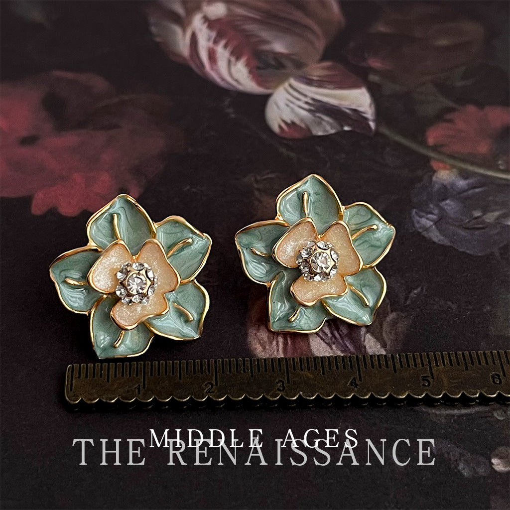Style Enamel Drop Oil Butterfly Collection Earrings