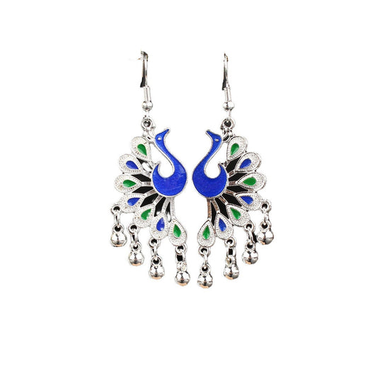 Miao Sier Minority Ethnic Style Personality Bohemian Earrings