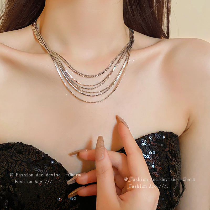 Luxury High-grade Clavicle Chain Niche Fashion Necklaces