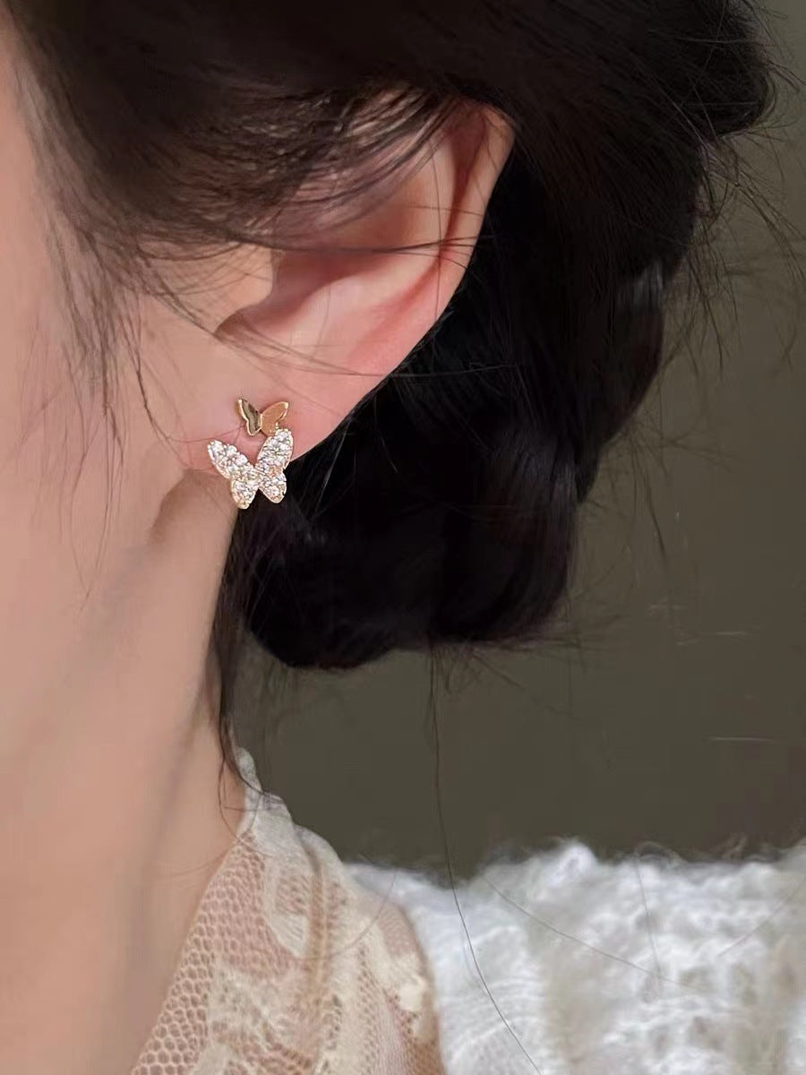 Style Beautiful Butterfly Ear Clip Without Pierced Rings