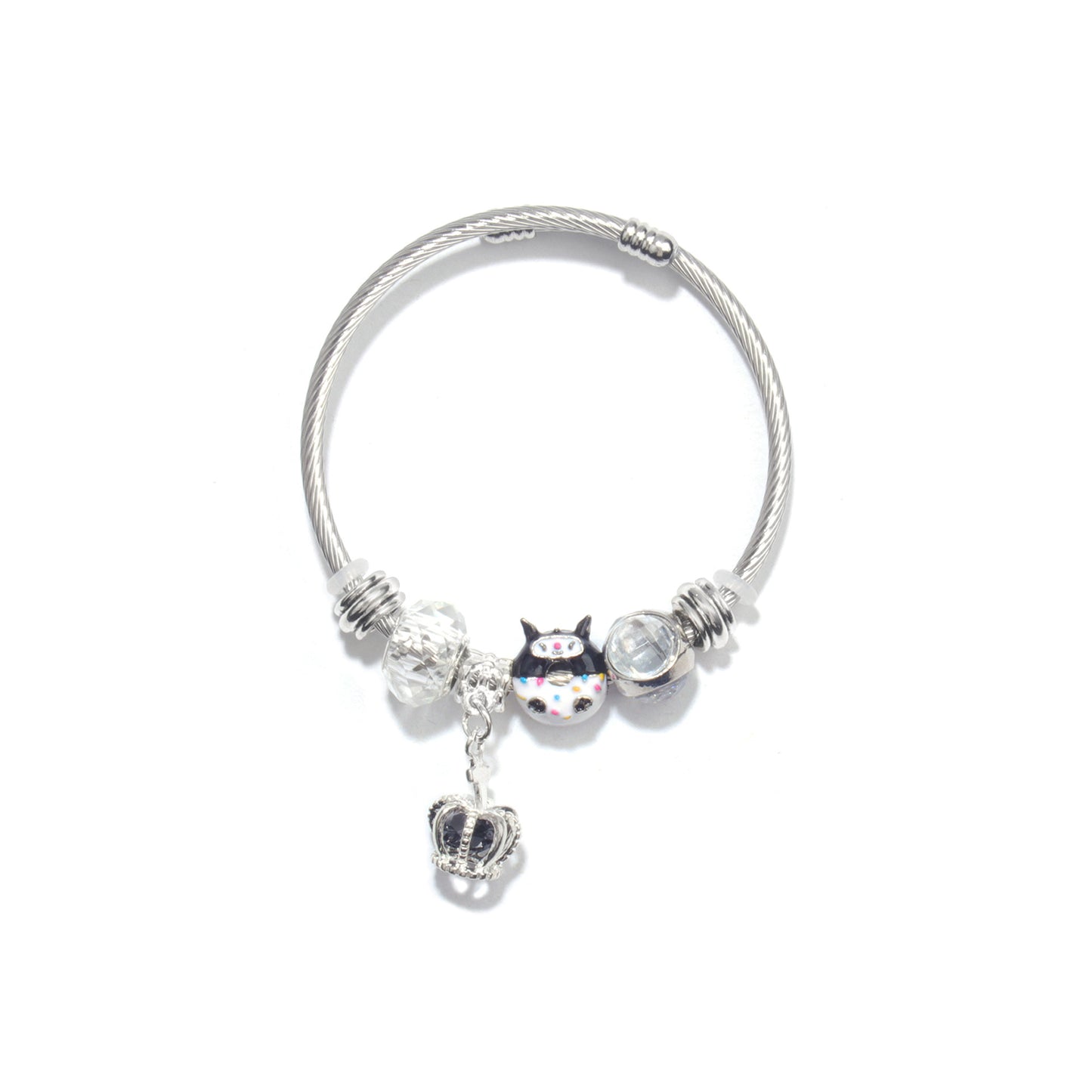 Cute Fresh Crown Beaded Fashion Beautiful Bracelets