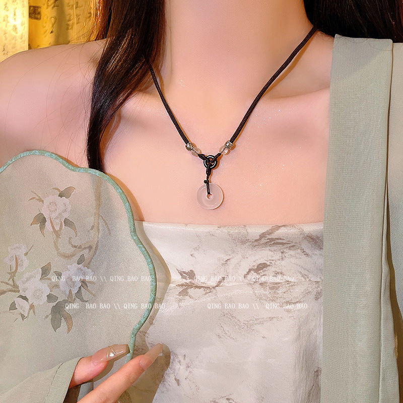 Women's Retro Ethnic Style Zen Woven High-grade Necklaces