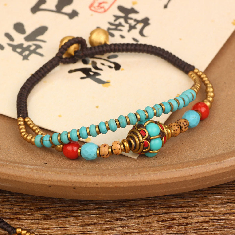 Niche Weave Vintage Nepal Ethnic Tibetan Bracelets