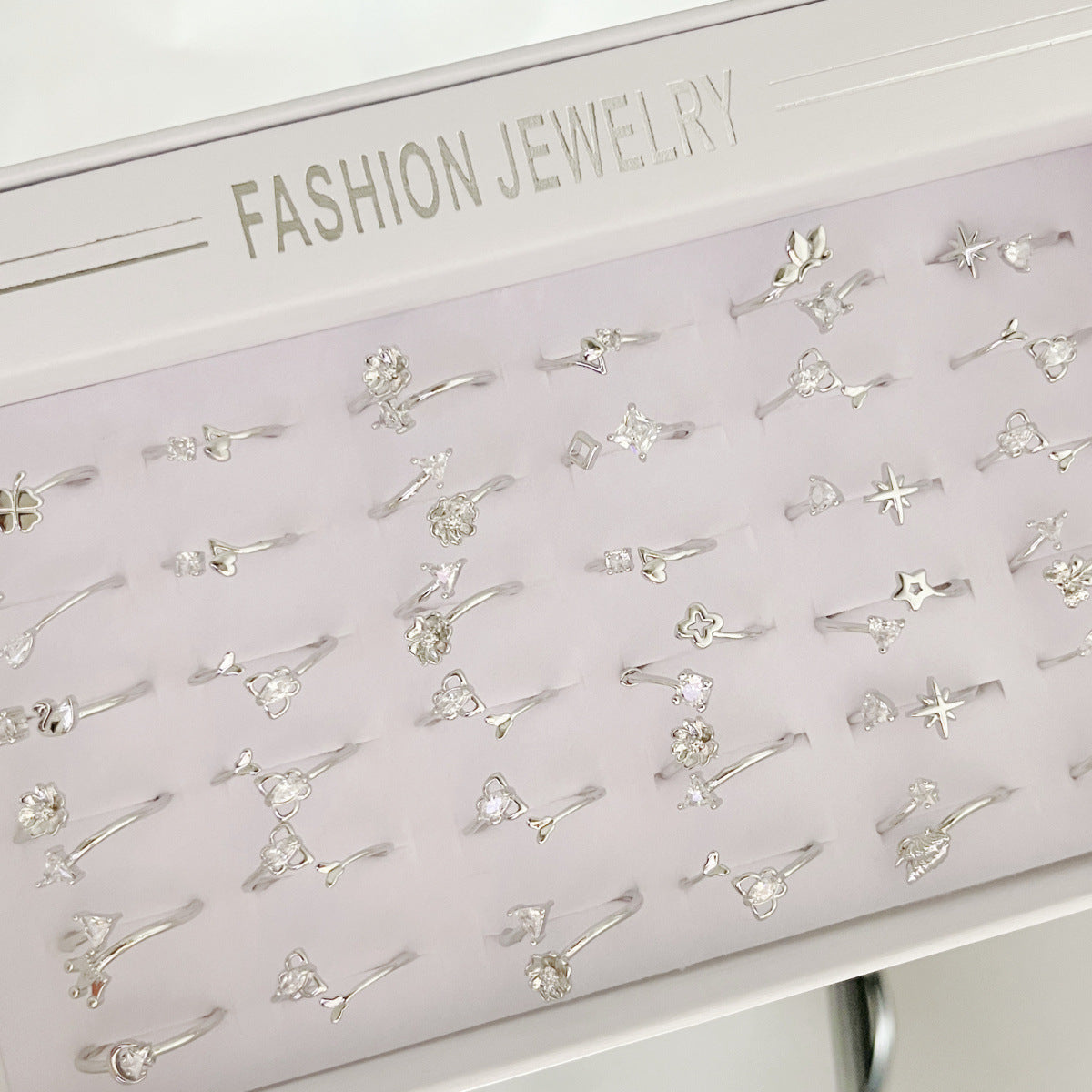 Heart-shaped Female Design Versatile High Sense Rings