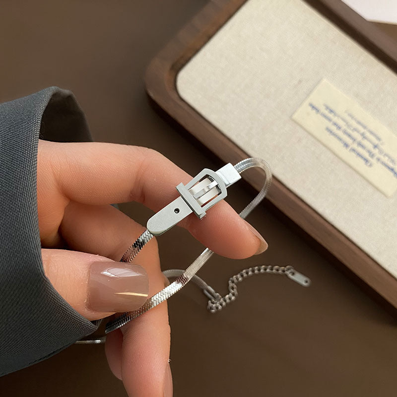 Women's Titanium Steel No Fading Elegant Strap Necklaces