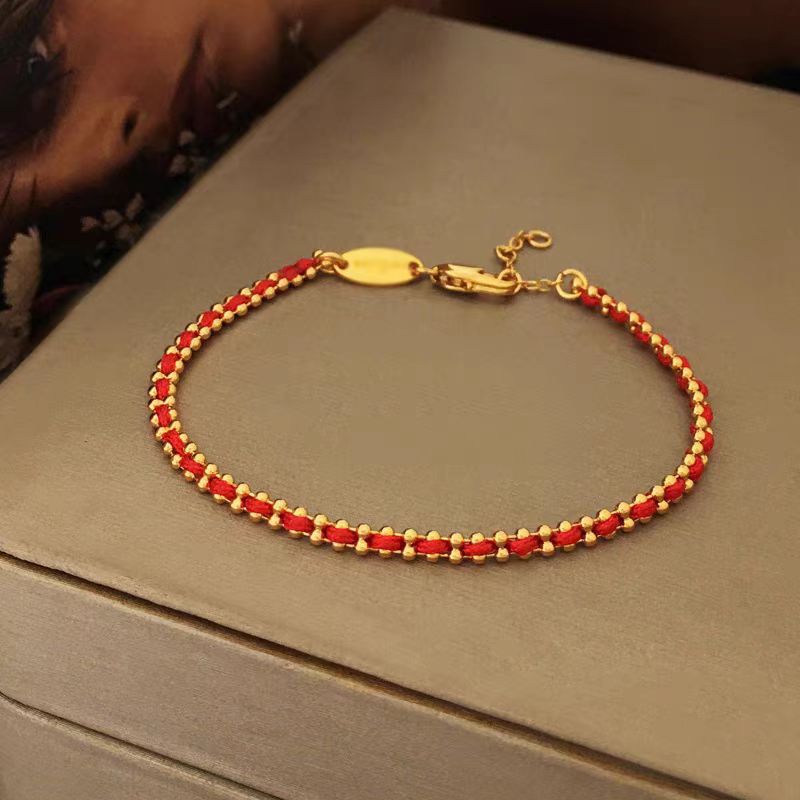 Red Rope Graceful Fashionable Popular Fine Bracelets