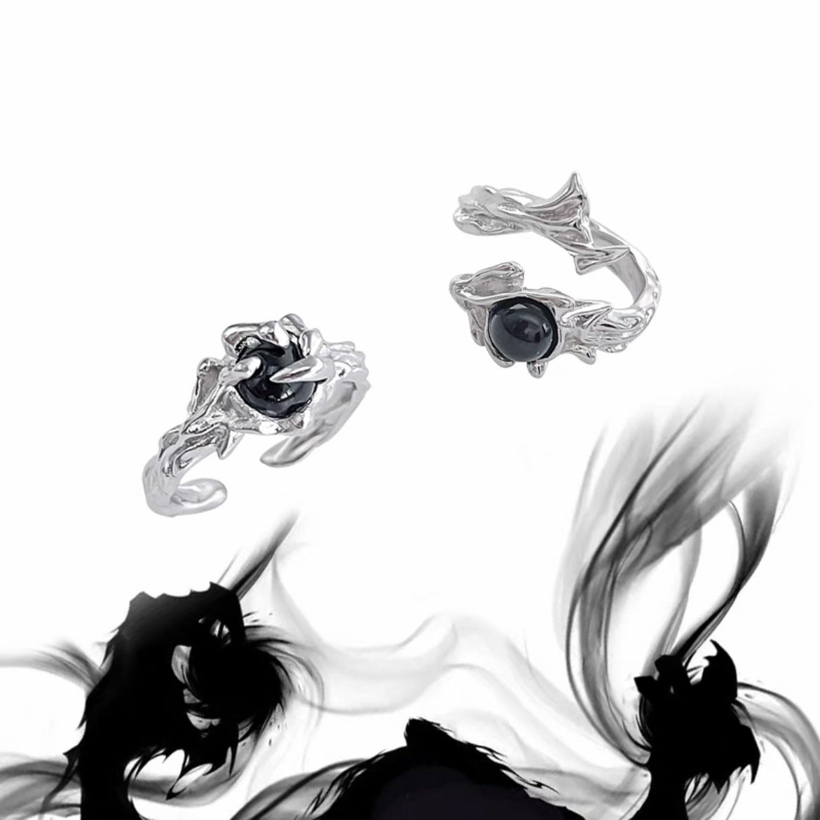 Women's & Men's Dark Style Thorn Design High Sense Rings