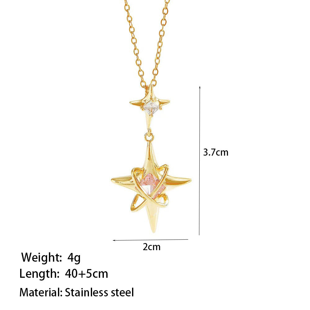 Gold Light Luxury High-grade Clavicle Chain Necklaces