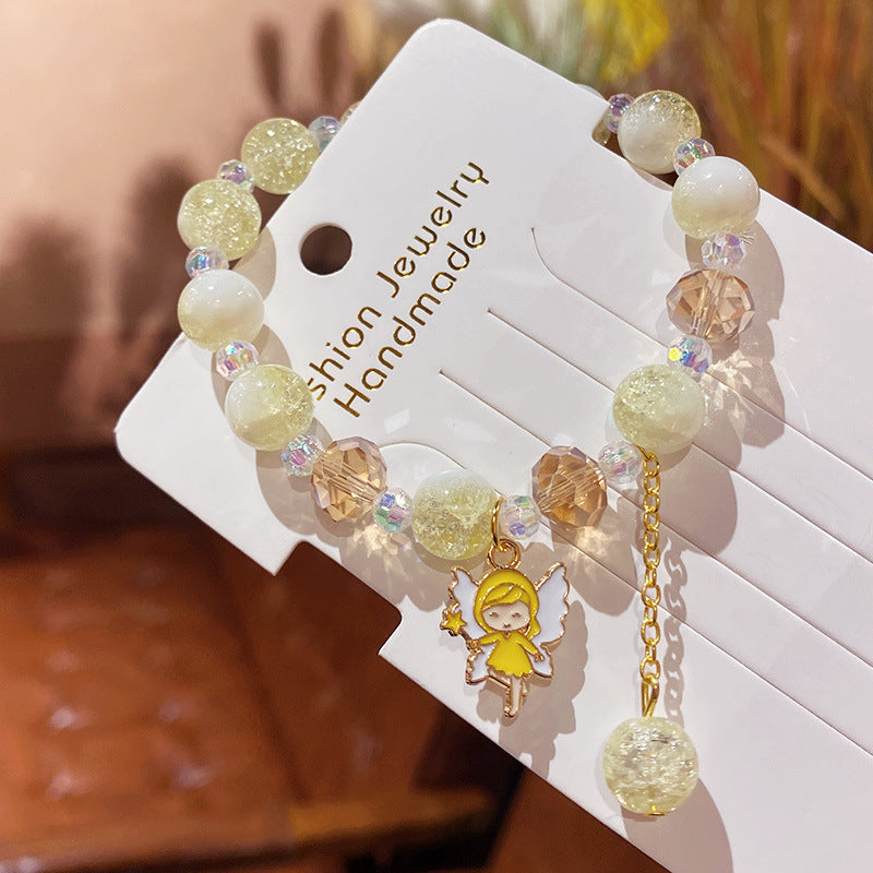 Children's Cartoon Colored Glaze Get Goods Pacha Dog Gift Bracelets