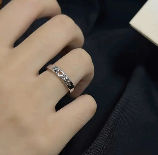 Women's Marcasite Light Luxury Personality Fashion Retro Rings