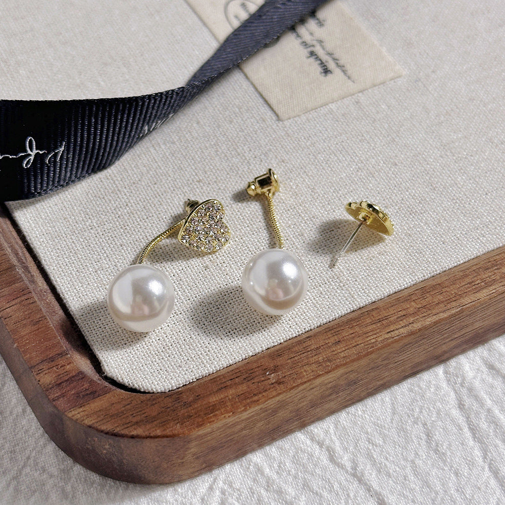Women's Pearl Fashion High-grade Summer Ear Light Earrings