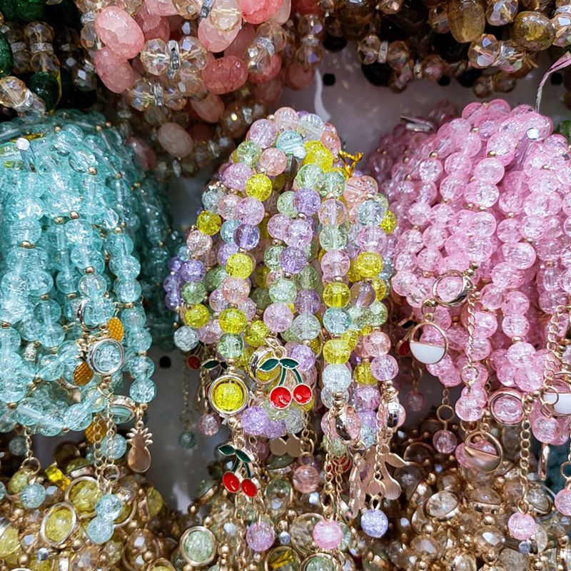 Fairy Fashion Small Chrysanthemum Flower Gravel Bracelets