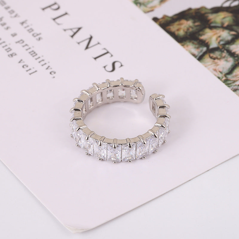 Open Adjustable Size Female Retro Personalized Rings