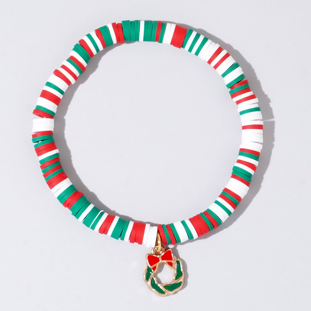 Luxury High-grade Letter Apple Copper Bead Bracelets