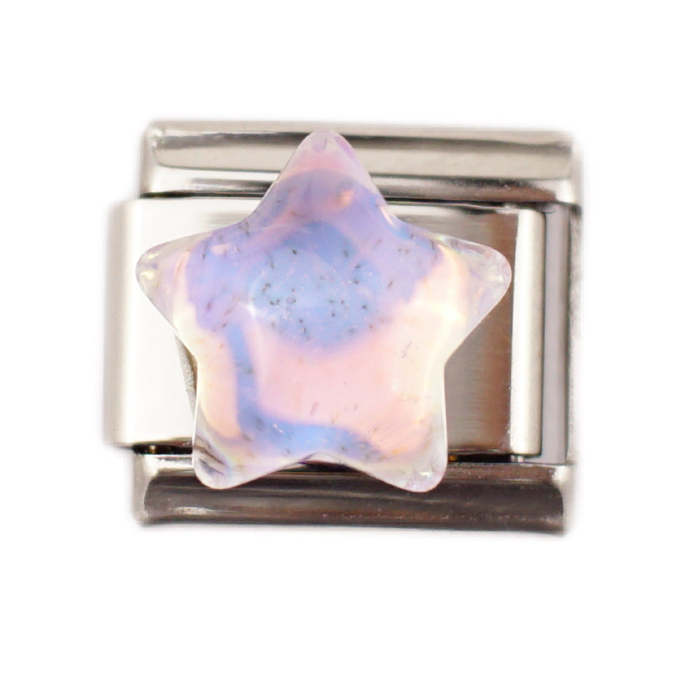 Stainless Steel Charm Bow Love Module Bracelets