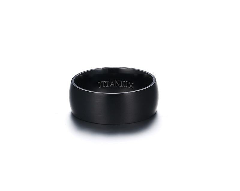 Men's Classic Titanium Ornament Fashion Black Bracelets