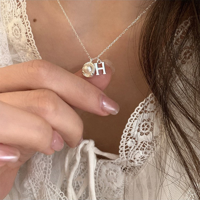 Jade Female Light Luxury Minority Clavicle Necklaces