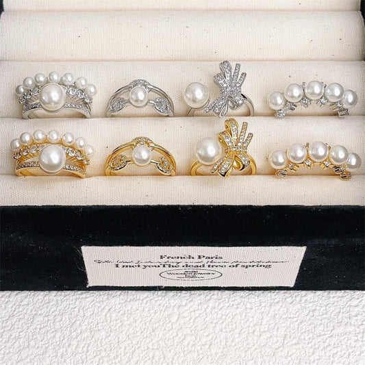 Elegant Personality Fashion Design Open High-grade Rings