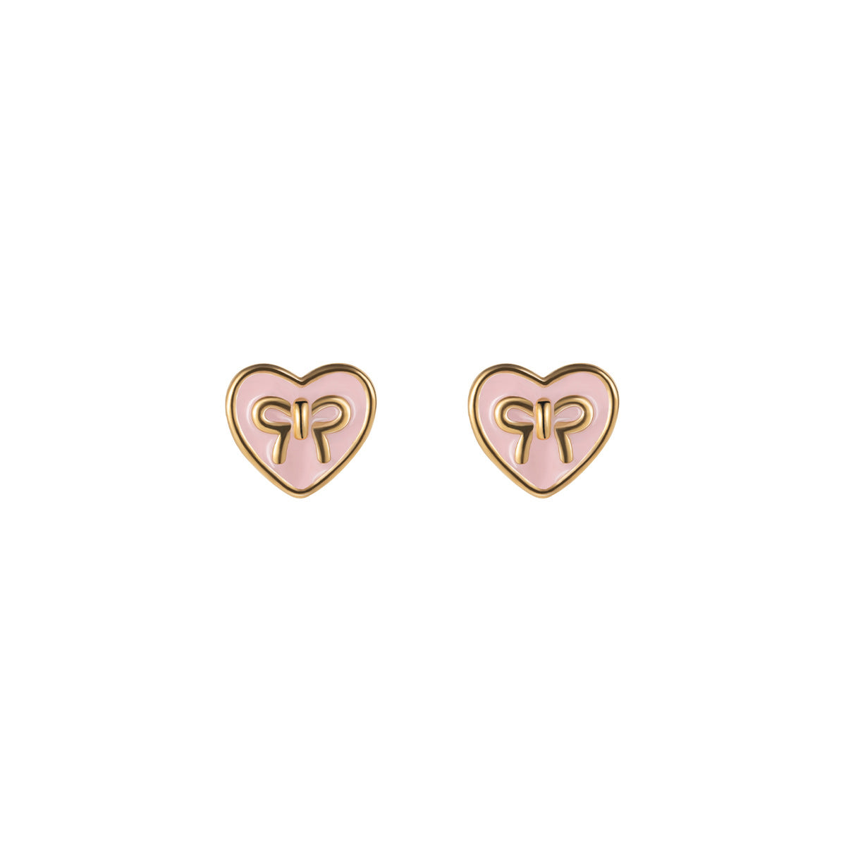 Steel Gold Ear Bone Korean Style Earrings