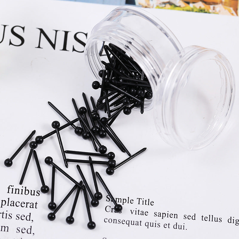 Bar Comfortable Transparent Invisible Auricular Needle Earrings
