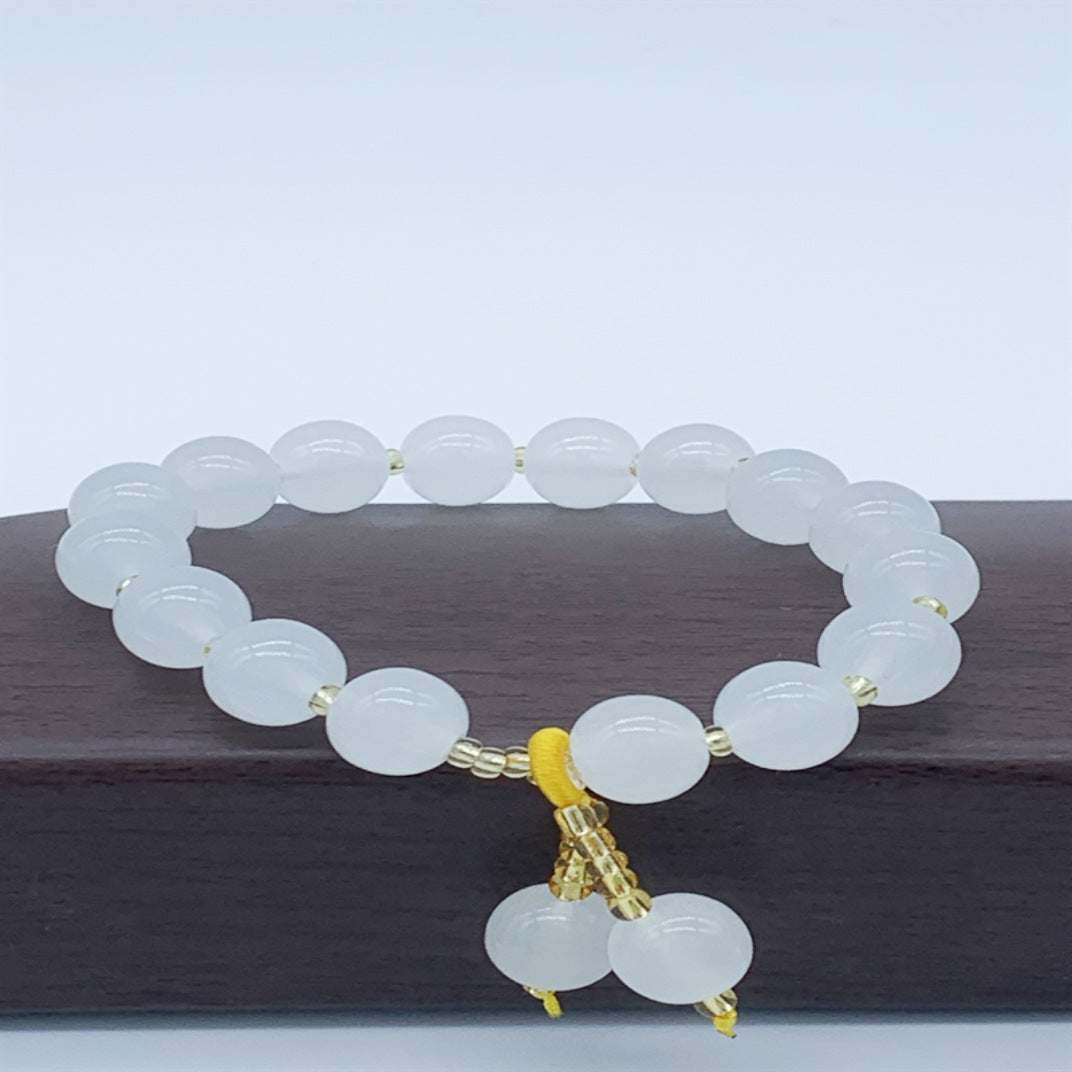 Korean Style Beaded Couple Colorful Transparent Bracelets