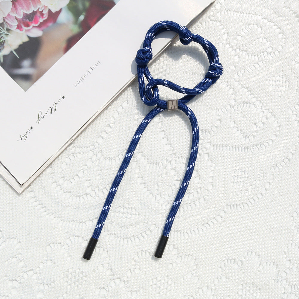 Rope Nylon Color Stylish Adjustable Polyester Bracelets