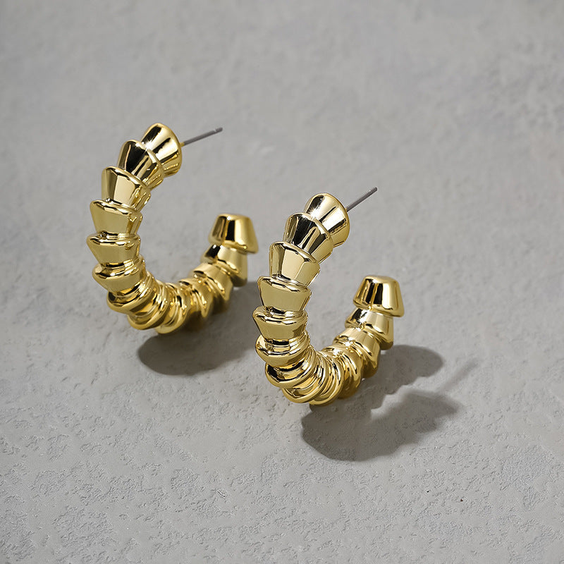Women's Affordable Luxury Fashion Niche Design Irregular Earrings