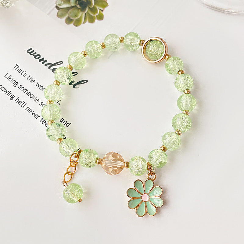 Flower Design High-grade Summer Cold Style Bracelets