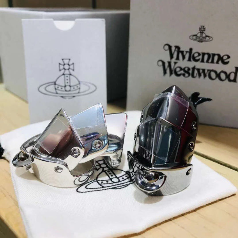 Women's & Men's Movable Armor Hip Hop Cool Fashion Rings