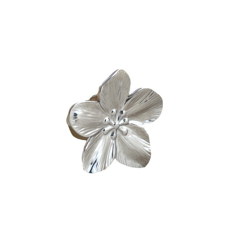 Flower Open Personalized Fashionable Jewelry Niche Exaggerated Rings