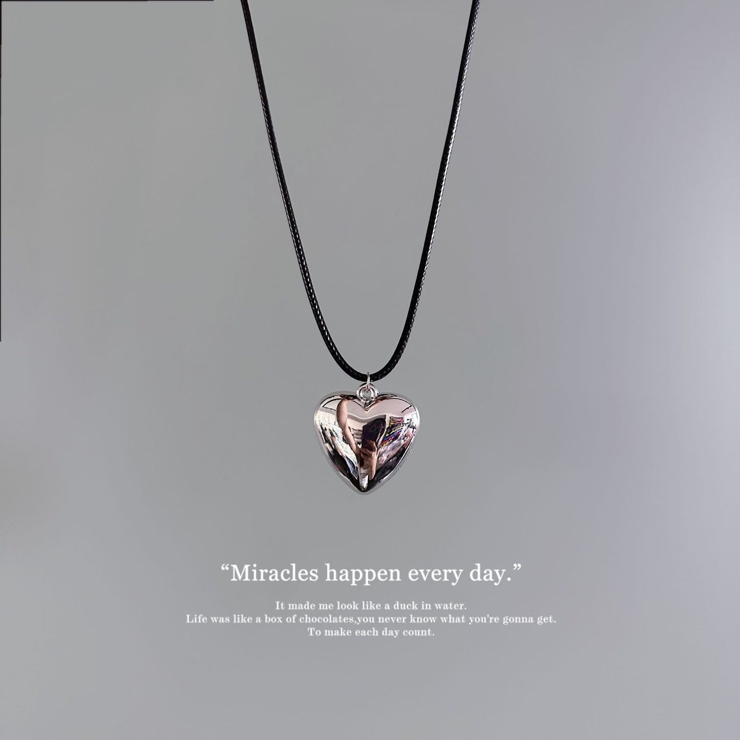 Cool Style Love Clavicle Chain Female Necklaces
