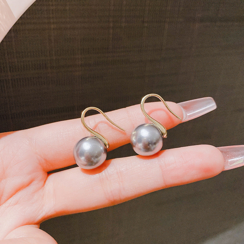 Pearl Temperament Shell Pearls High-grade Simple Minority Rings
