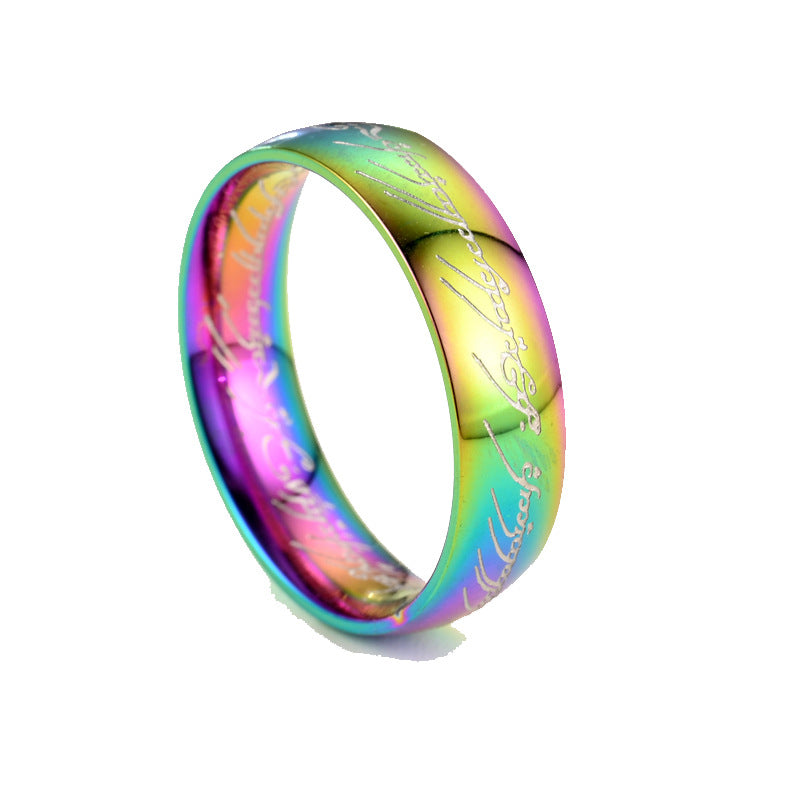 Special Letter Magic Stainless The Lord Of Rings