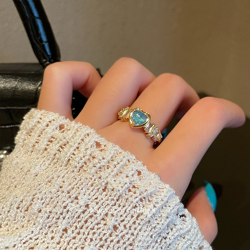 Retro Minority French Elegant Delicate Imitation Rings