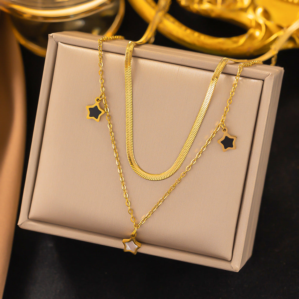 Light Luxury Minority Sense Clavicle Chain Necklaces