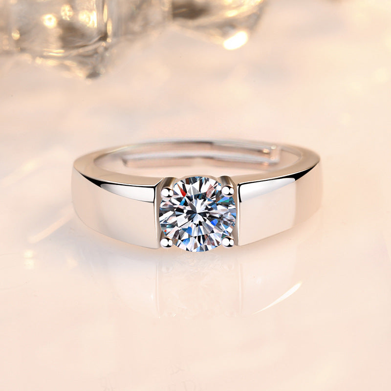 Classic Wedding Graphy Props Inlaid Couple Rings