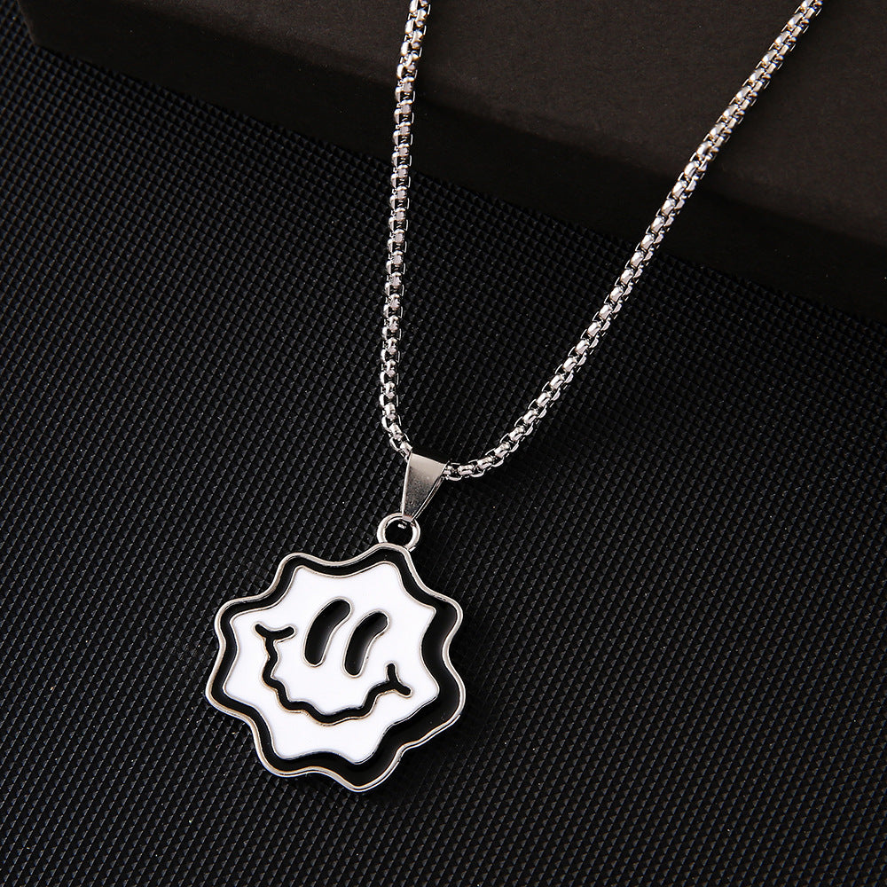 Hop Titanium Steel Fashionable Sweater Chain Necklaces