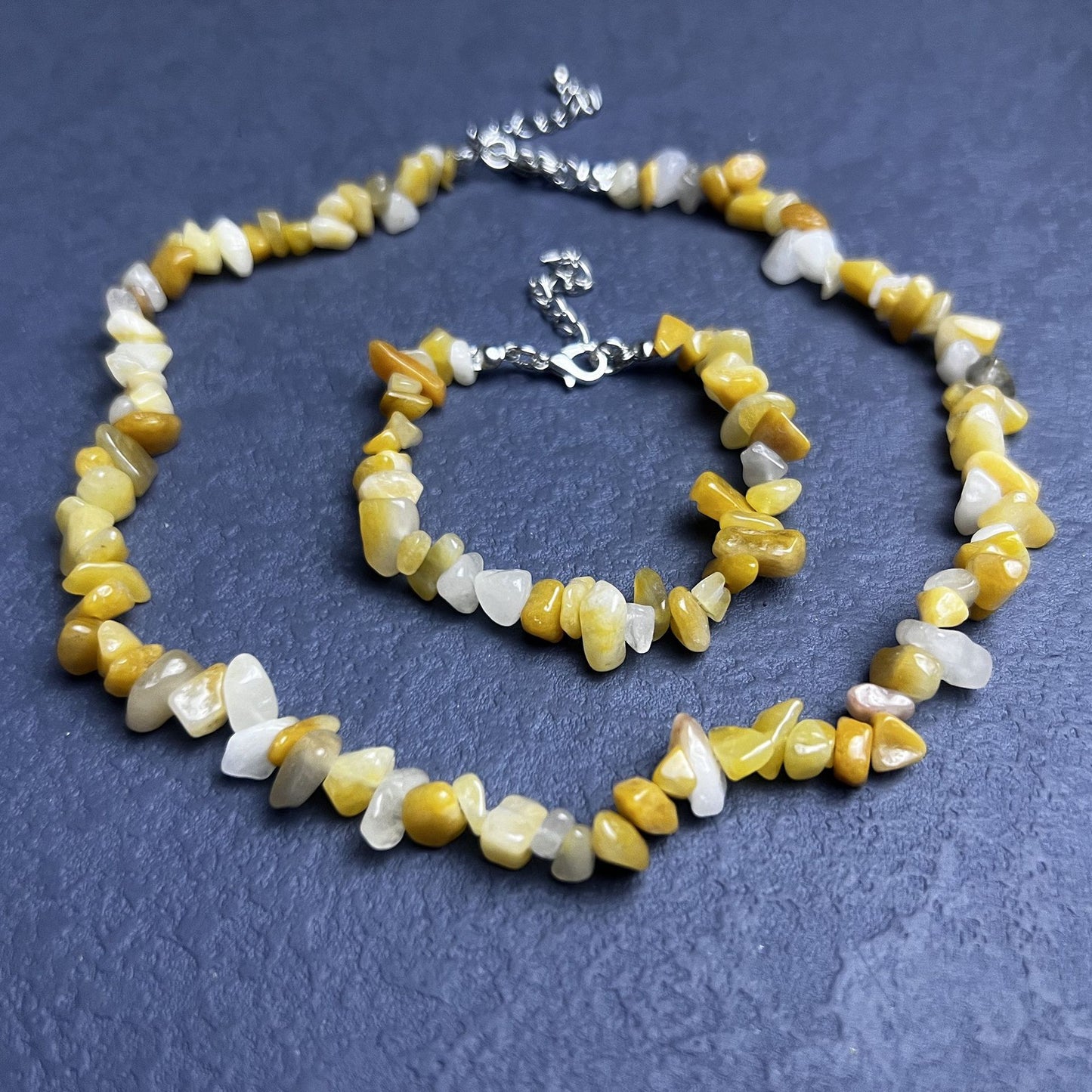 Crystal Irregular Gravel Clavicle Chain Creative Necklaces