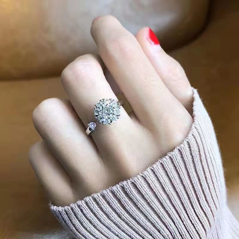 Female Light Luxury Minority Design High Rings