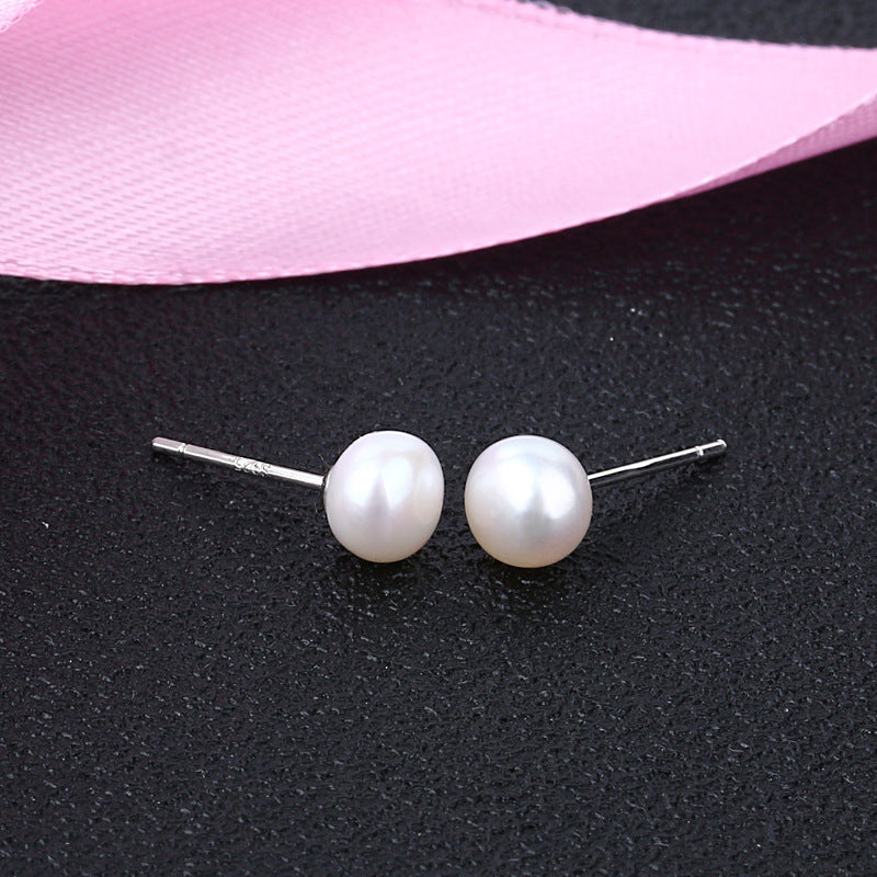 Natural Freshwater Pearl Ear Fashion Small Earrings
