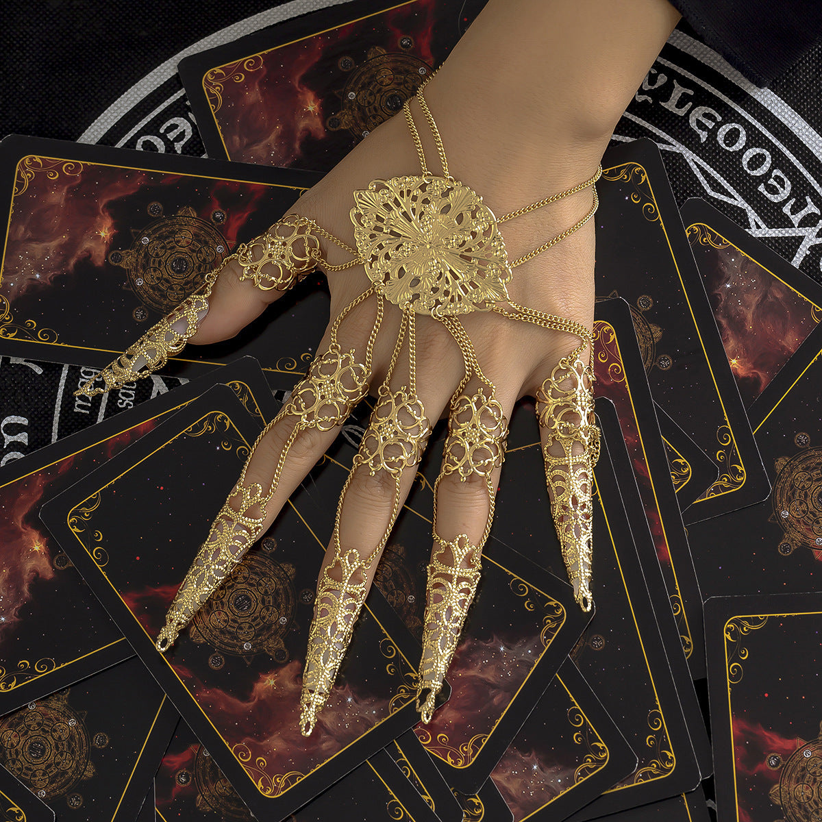 Halloween Gothic Style Chain Personality Tapered Bracelets