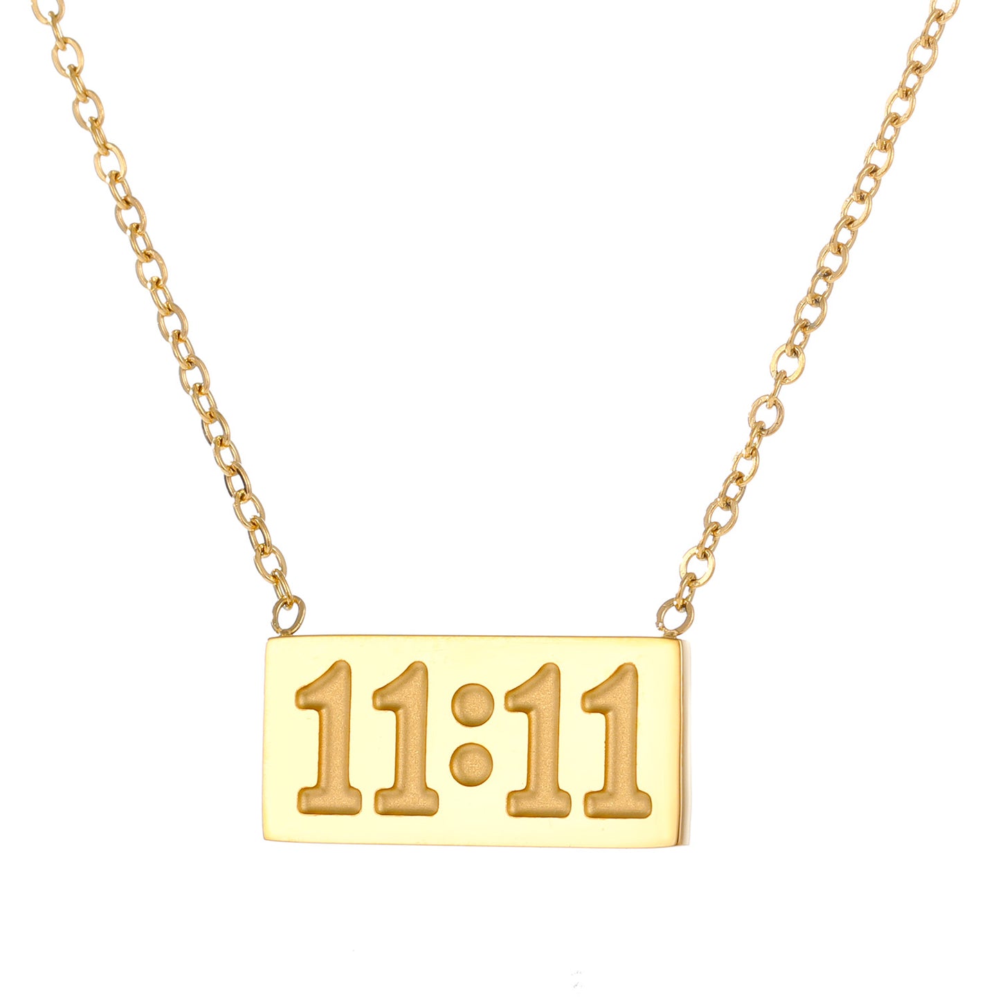 Stainless Steel Color Simple Box With Necklaces