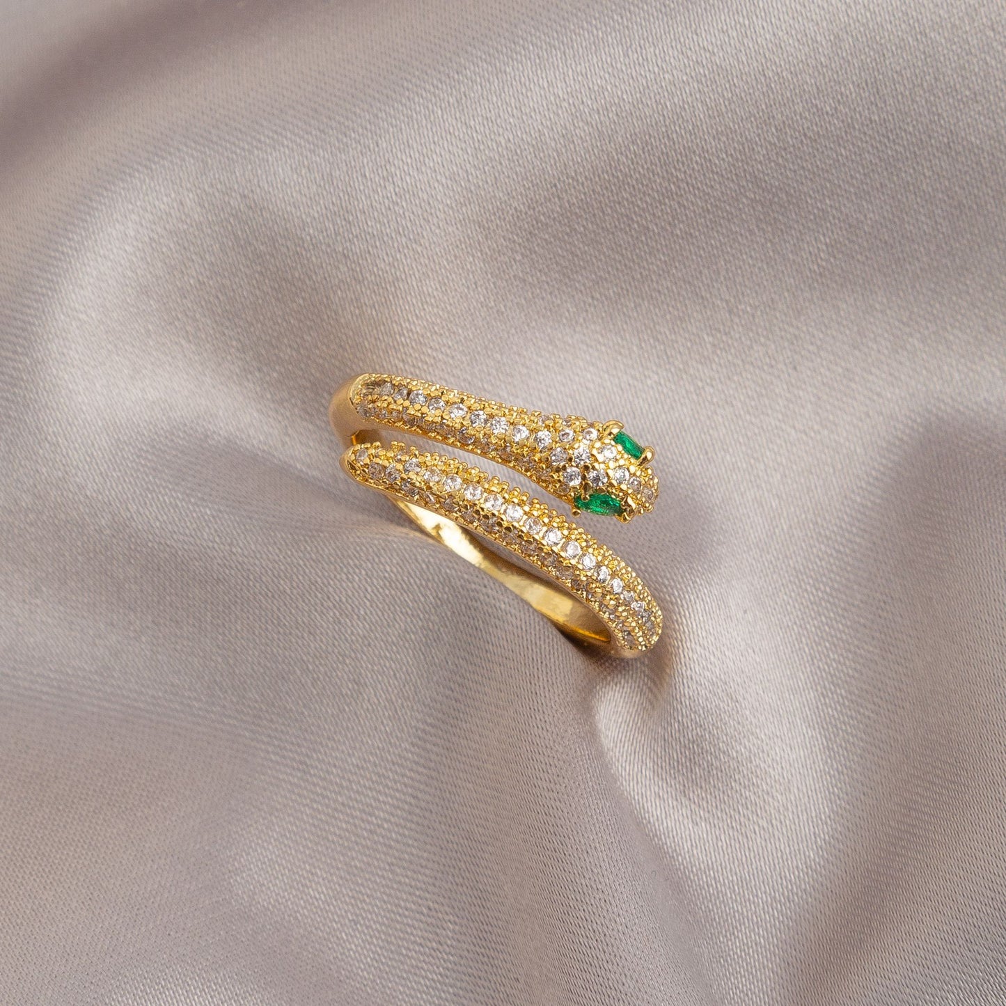 Snake Female Design High Sense Personalized Index Rings