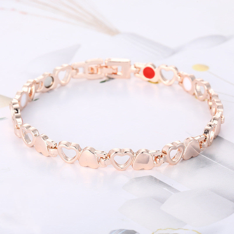 Women's Ornament Fashion Magnet Beautiful Simple Hollowed Bracelets
