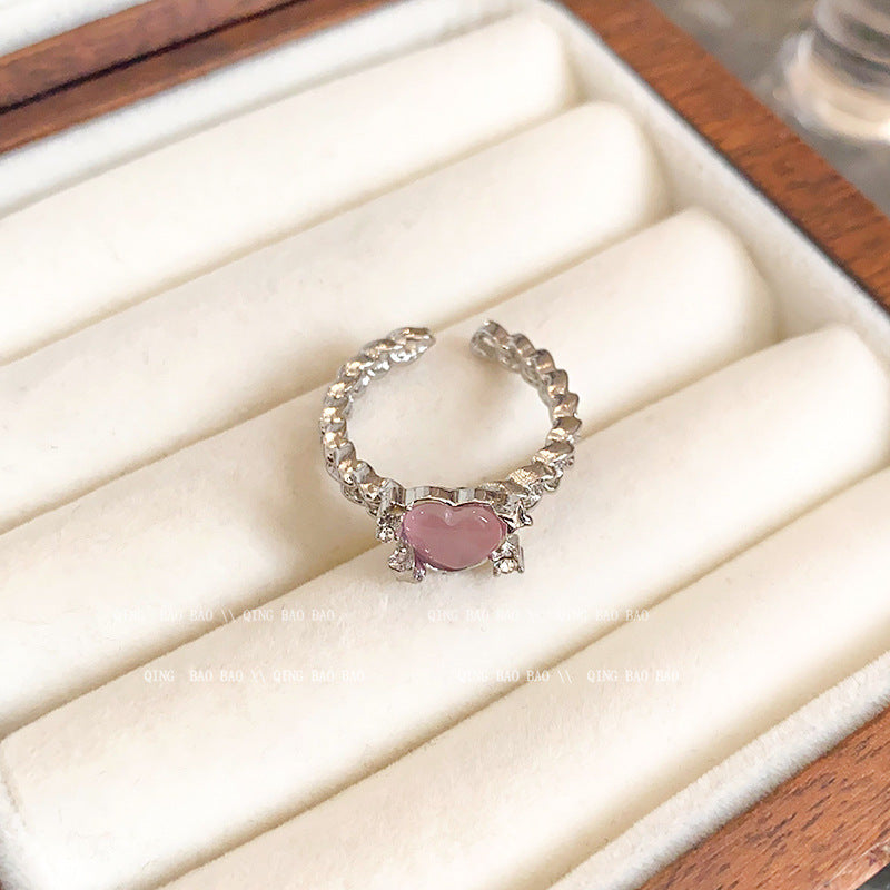 Niche Design Female Temperament Wild Personality Rings