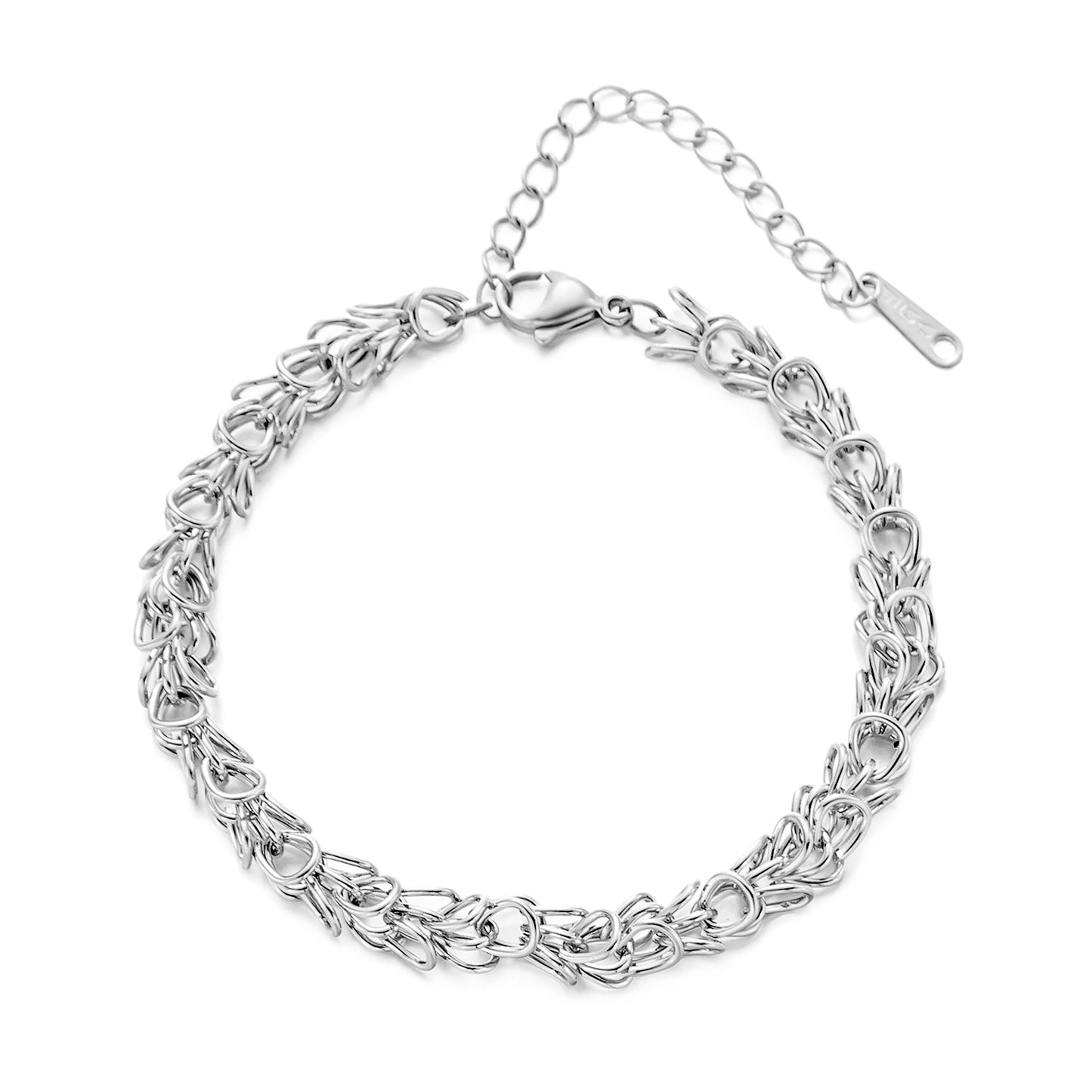 Women's Stainless Steel Crown Chain Graceful Jewelry Necklaces