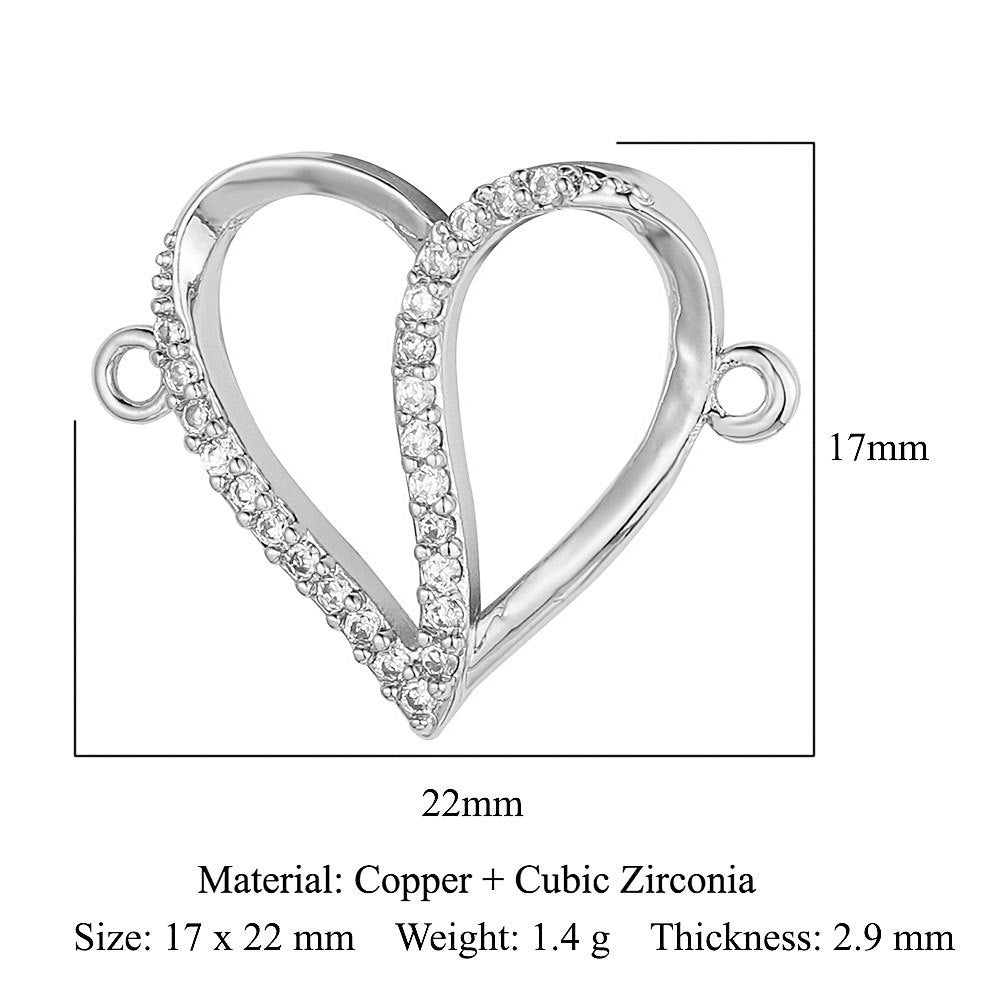 Copper Zircon Ornament Accessories Dripping Oil Pendants