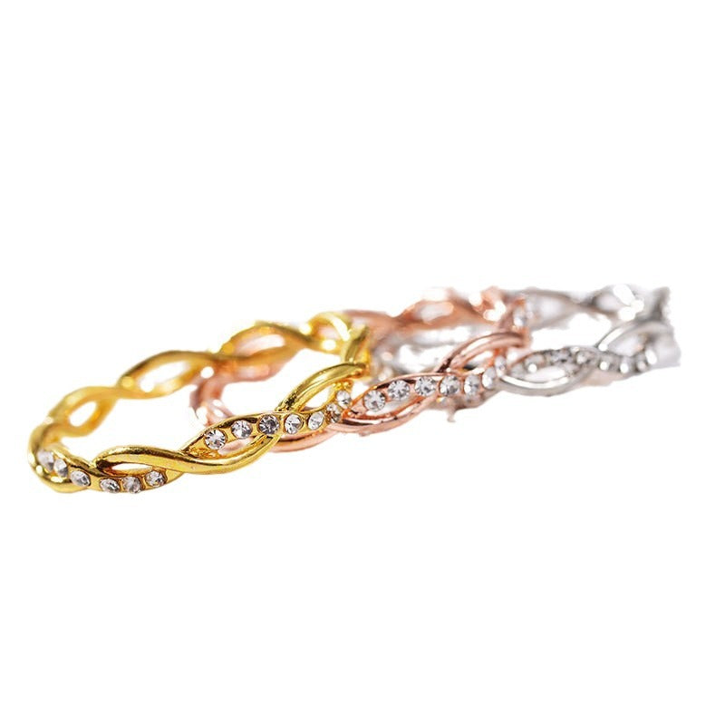 Women's Twist Couple Simple Fashion Accessories Little Rings