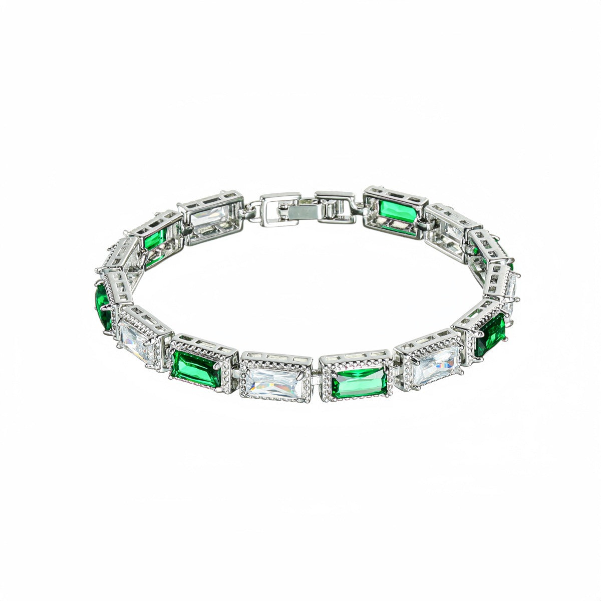 Color Zircon Light Luxury Minority Design Trend Bracelets